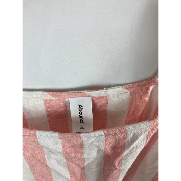 4/$25 NWT Abound Striped Linen Blend Crop Camisole - Picture 3 of 6